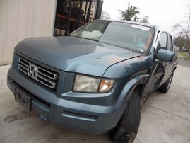 2008 HONDA RIDGELINE RTS BLUE 3.5L AT 4WD A18738